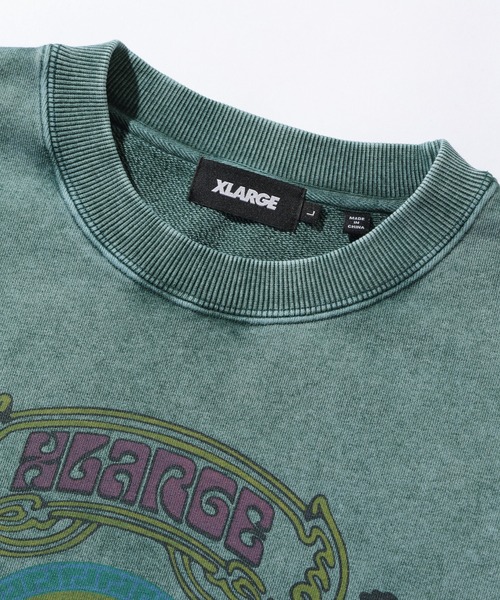 XLARGE（エクストラ ラージ） トレーナー スウェット OVERDYED CREST