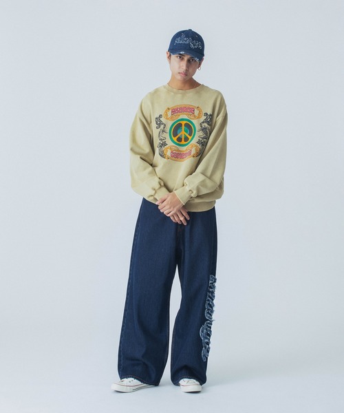 XLARGE（エクストラ ラージ） トレーナー スウェット OVERDYED CREST