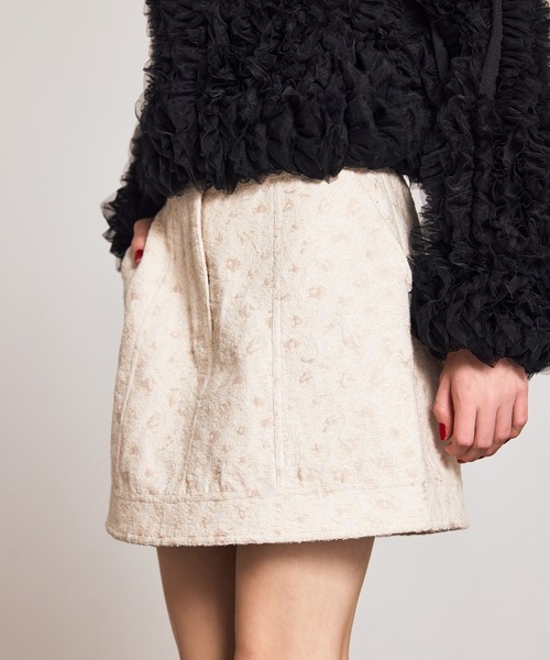 eimy istoire スカート レオパードミニスカート : ZOZOTOWN Yahoo!店  