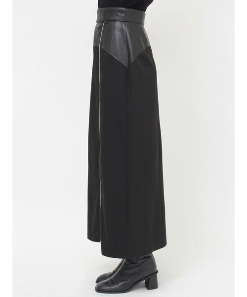 MURUA スカート スリットナローレザースカート : ZOZOTOWN Yahoo