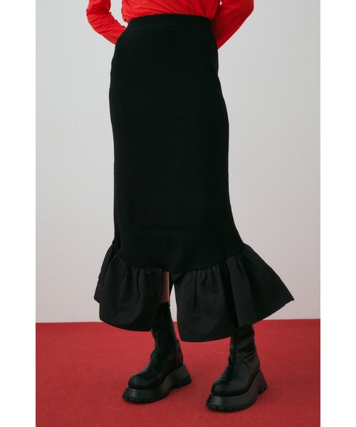 HeRIN.CYE スカート Frill hem skirt フリルヘムスカート : ZOZOTOWN
