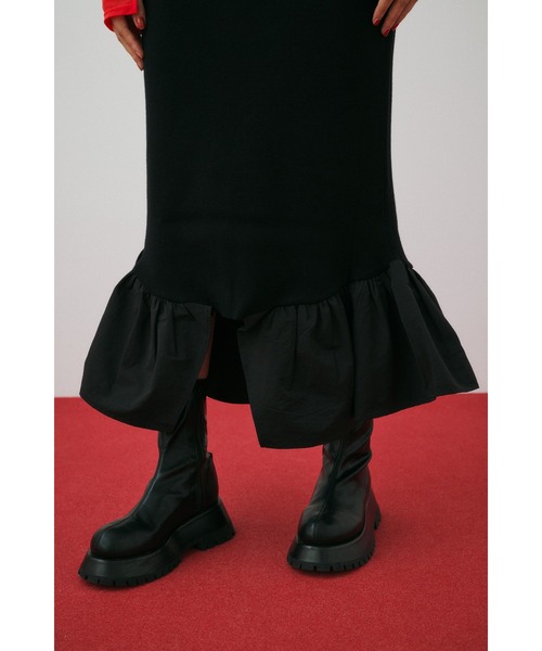 HeRIN.CYE スカート Frill hem skirt フリルヘムスカート : ZOZOTOWN