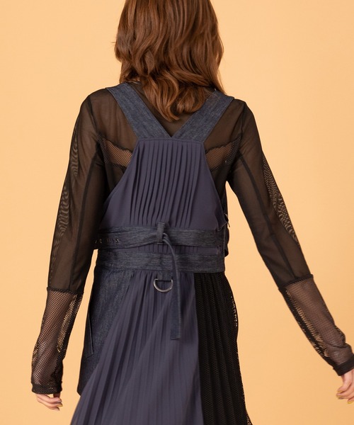 AULA AILA（アウラ アイラ） ワンピース デニムコンビネーション