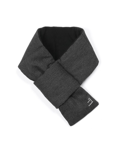 マフラー WOOL LIKE QUILTING MUFF：ウールライク 中綿マフラー メンズ 