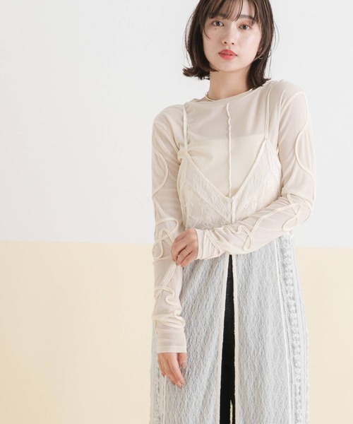rectangle（レクタングル） tシャツ 卒園式 卒業式 コード刺繍リボン