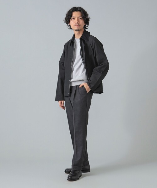 別注Barbour×BEAMS ピーチスキンジャケット サイズ42ネイビー PeachなBarbour。｜BEAMS F（ビームスF）｜BEAMS