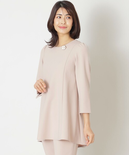 TO BE CHIC（トゥー ビー シック） ブラウス シャツ ストレッチダブル