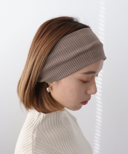 Three Four Time（スリーフォータイム） ヘアバンド リブターバン