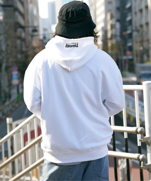 THRASHER ジップパーカー　Lサイズ THRASHER パーカー スラッシャー ジップパーカー メンズ