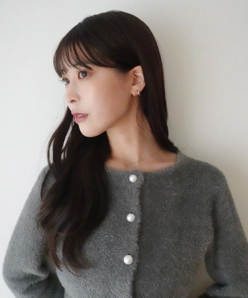 DEICY（デイシー） カーディガン ラメシャギーカーディガン レディース 