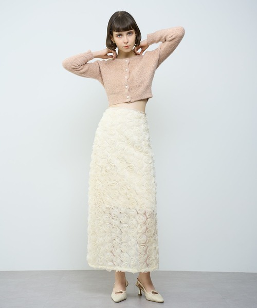DEICY（デイシー） カーディガン ラメシャギーカーディガン レディース