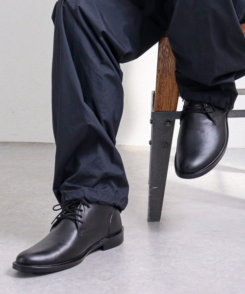 「Dedes」 レースアップブーツ LL ダークブラウン メンズ_画像8