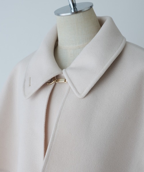 「one after another NICE CLAUP」 ステンカラーコート MEDIUM アイボリー レディース_画像7