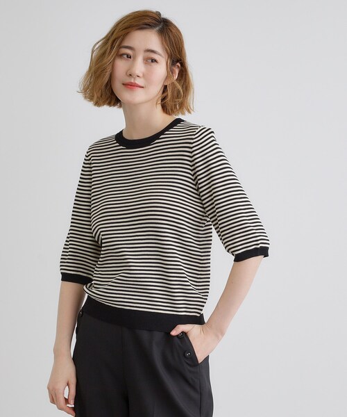 grove（グローブ） ニット セーター ひんやり多機能・やわらかドライ