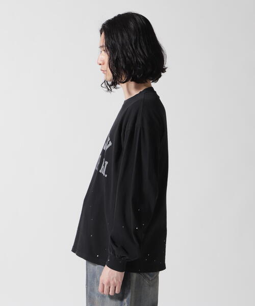 REMI RELIEF（レミ レリーフ） tシャツ 別注20/-天竺ロンT（US NAVY
