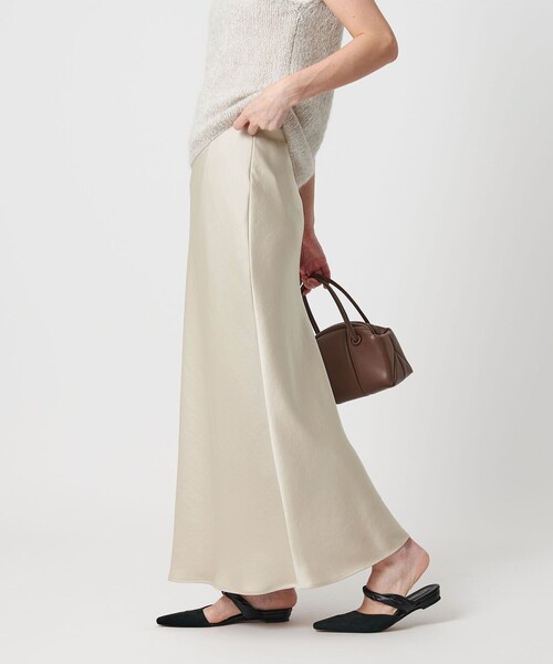 BEAUTY＆YOUTH UNITED ARROWS スカート ポリエステルサテン
