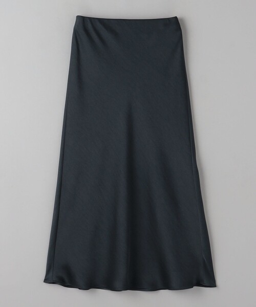 BEAUTY&YOUTH UNITEDARROWSサテンマーメイドフレアスカート BEAUTY&YOUTH UNITED ARROWS ポリエステルサテン マーメイドフレア