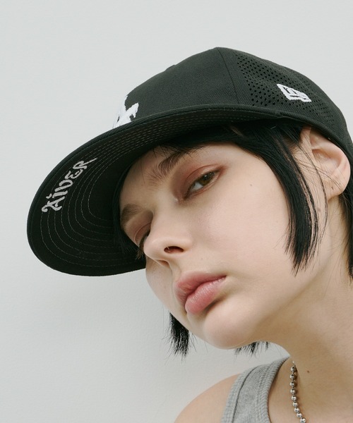 NEW ERA キャップ 帽子 ERA×AIVER A RETRO CROWN/MESH メンズ
