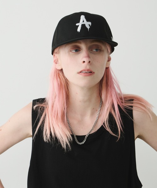 NEW ERA キャップ 帽子 ERA×AIVER A RETRO CROWN/MESH メンズ