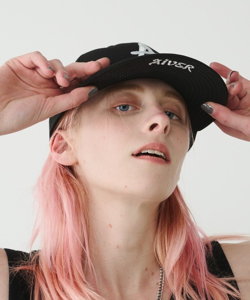 NEW ERA キャップ 帽子 ERA×AIVER A RETRO CROWN/MESH メンズ