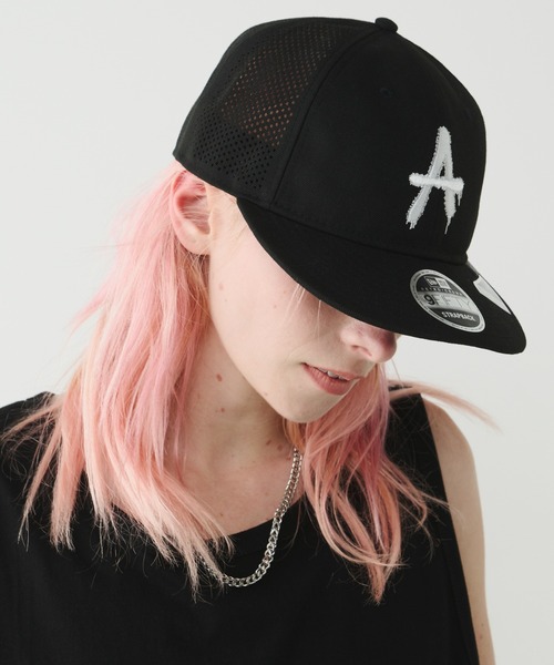 NEW ERA キャップ 帽子 ERA×AIVER A RETRO CROWN/MESH メンズ
