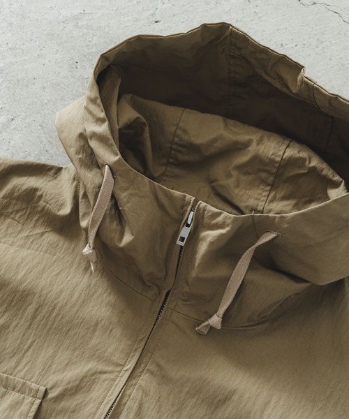 quadro マウンテンパーカー ウインドブレーカー C/Nウェザークロス