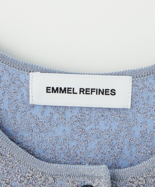 EMMEL REFINES カーディガン 「EMMEL REFINES」EM ジャカード
