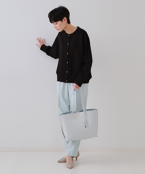 OPAQUE.CLIP トートバッグ 「A4サイズ対応」バイカラースムース