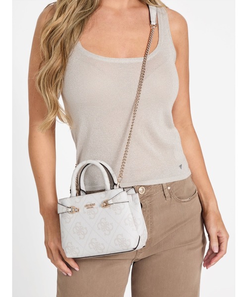 GUESS（ゲス） ショルダーバッグ バッグ LORELEI Mini Satchel 