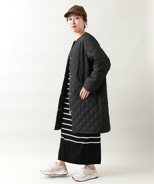 IENA（イエナ） ノーカラーコート 38 ブラック レディース : ZOZOTOWN