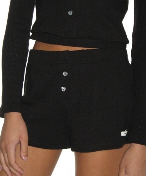 CRANK（JACKALL） パンツ 「CRANK」HEART BUTTON EYELET SHORTS