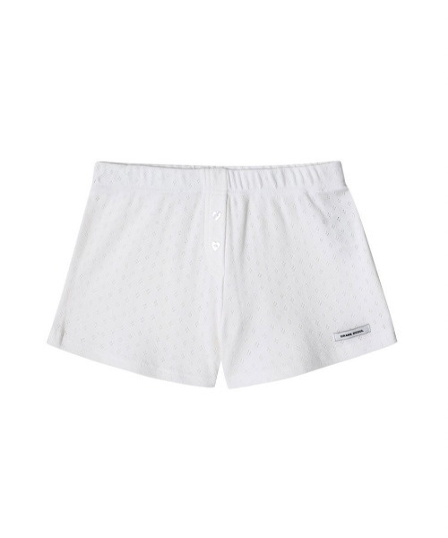 CRANK（JACKALL） パンツ 「CRANK」HEART BUTTON EYELET SHORTS