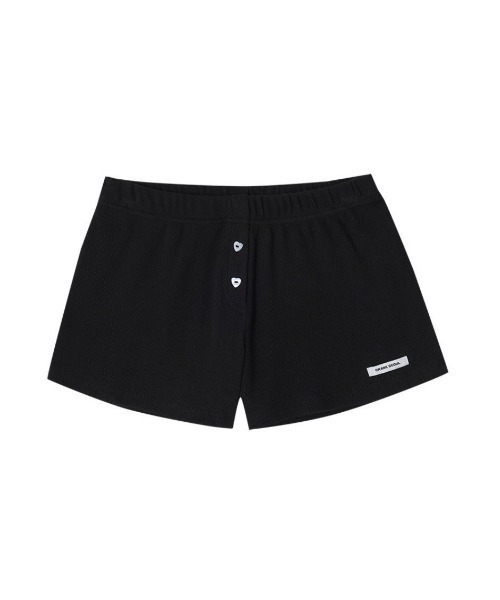★CRANK★HEART BUTTON EYELET SHORTS_WHITE★正規品/直送料込 CRANK（JACKALL） パンツ 「CRANK」HEART BUTTON EYELET SHORTS