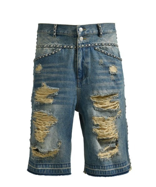 BREATH ジーンズ 「BREATH / ブレス」SUICIDE STUDS DENIM SHORTS
