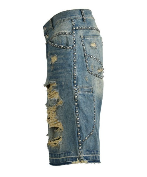 BREATH ジーンズ 「BREATH / ブレス」SUICIDE STUDS DENIM SHORTS