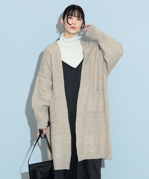 「BEAMS HEART」 ニットカーディガン FREE ブルー レディース | BEAMS HEART | 05
