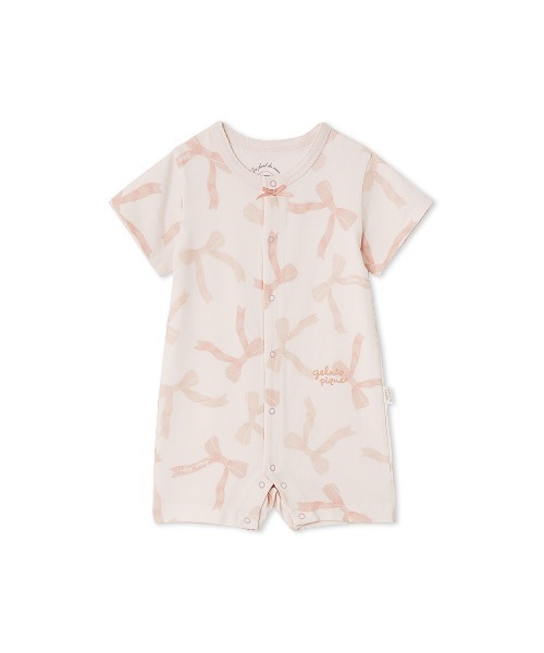 gelato pique（ジェラートピケ） ベビー服 ロンパース 「BABY」半袖