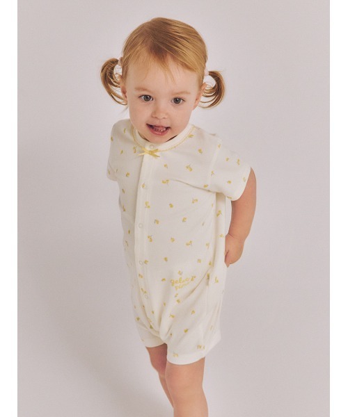 gelato pique（ジェラートピケ） ベビー服 ロンパース 「BABY」半袖