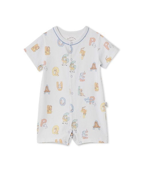 gelato pique（ジェラートピケ） ベビー服 ロンパース 「BABY」半袖