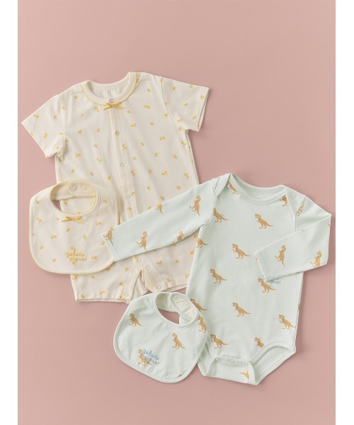 gelato pique（ジェラートピケ） ベビー服 ロンパース 「BABY」半袖