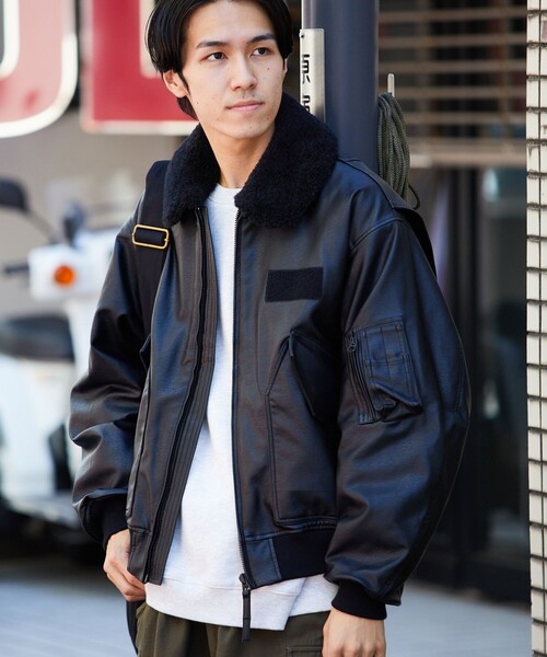 FREAK'S STORE（フリークスストア） ブルゾン MEDIUM ブラック メンズ