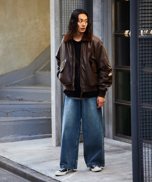 FREAK'S STORE（フリークスストア） ブルゾン MEDIUM ブラック メンズ