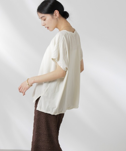 tシャツ GREYCHORD/IVY フットボールデザインTシャツ レディース GREYCHORD tシャツ GREYCHORD/IVY フットボールデザインTシャツ