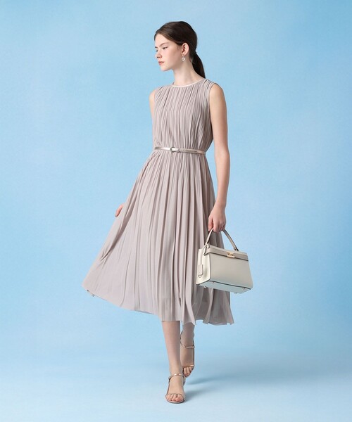 最高級 ANAYI ワンピース ソフトジャージプリーツ : ZOZOTOWN Yahoo!店 ワンピース