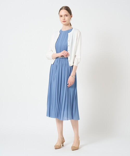 ANAYI ワンピース ソフトジャージプリーツ : ZOZOTOWN Yahoo!店