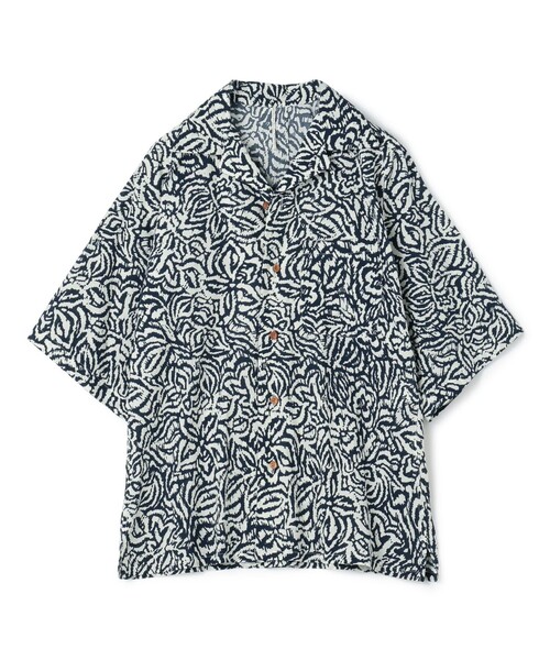 m's braque シャツ 「別注」m's コットン オープンカラー ハーフ