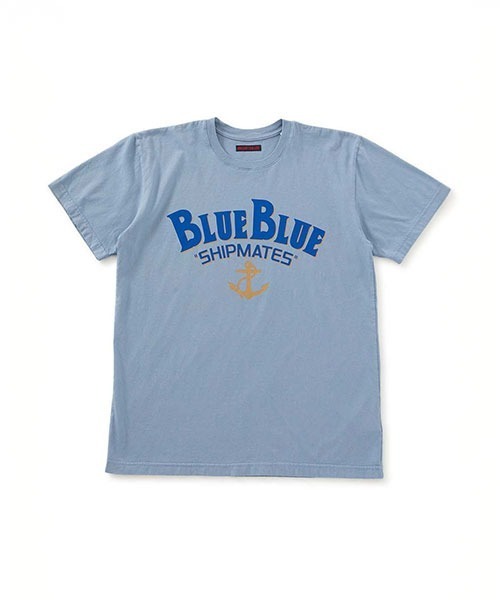 BLUE tシャツ HT400 SHIPMATES ショートスリーブ Tシャツ メンズ