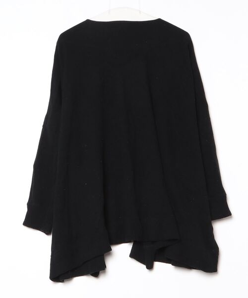 「ZUCCa」 ニットカーディガン M size ブラック レディース_画像2