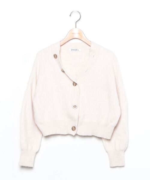 SNIDEL（スナイデル） ニットカーディガン FREE ベージュ レディース