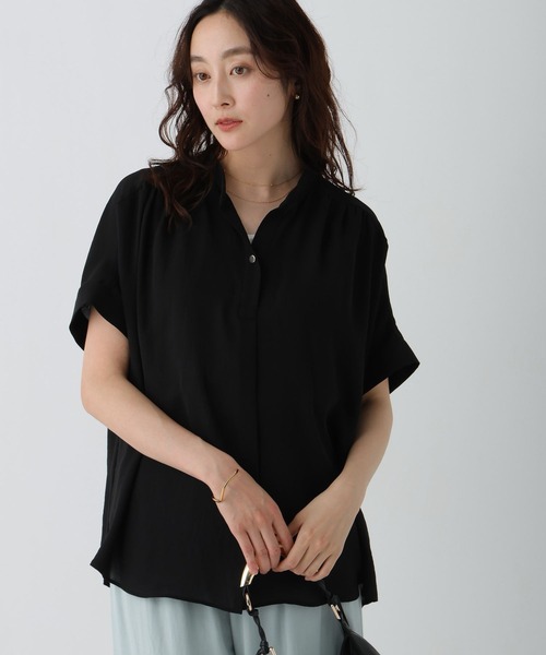 tシャツ サラサラサマースキッパーチュニック/496091 レディース